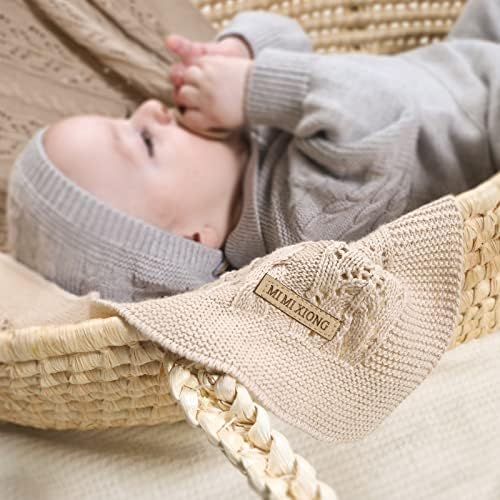 Cobertores de bebê neutro de Lawkul Cotton Girl Recebendo Cobertores Infantil Babbê Baby Clanta recém -nascida Gênero neutro decoração Tamanho 40x30 polegadas