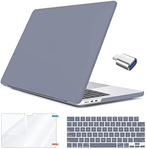 Hohaiyoo Compatível com M2 2022 MacBook Air 13,6 polegadas Estojo A2681 com ID de toque e tela Retina líquida, capa dura de plástico