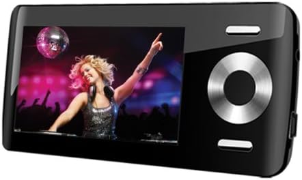 Coby MP815-8GBLK 2,8 polegadas widescreen video mp3 player com FM 8 GB