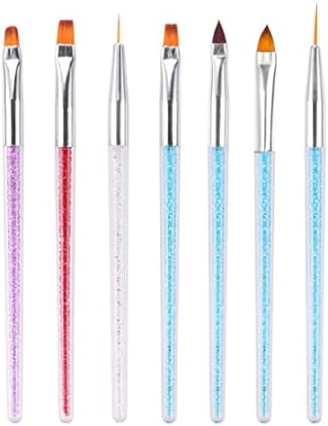 Yfwjd unhas escova de unhas gel acrílico desenho de caneta tinta para manicure unhas brecha para unhas caneta esculpida