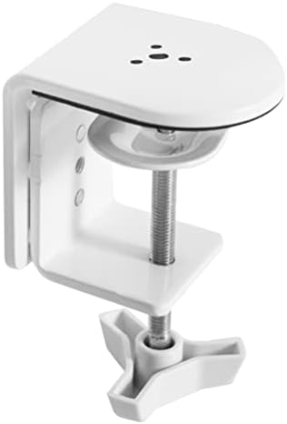 Grampo de mesa de serviço pesado branco Vivo para suportes de montagem do monitor, robuste