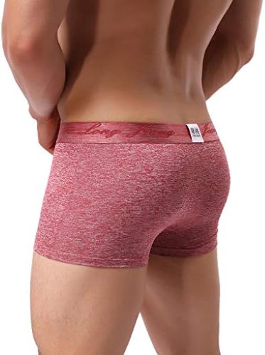 Mens Elephant Nariz bolsa de cueca de roupas íntimas, bolsa de bulge leve, cueca respirável para homens presentes