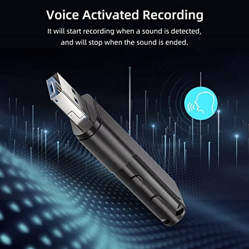 Xixian Digital Recorder, Digital Voice Recorder U-Disk Flash Driver Flash Sound Sound Audio Dictaphone Recording Device Professional