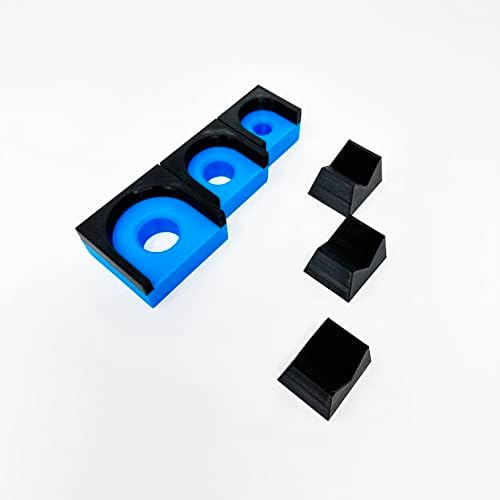 Bandejas de ferramentas 3D kit de organizador de catraca magattach, azul/preto)
