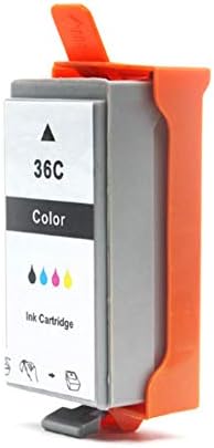 Gasin 2 peças compatíveis PGI-35 CLI-36 （1 Tri-Color1 Black） Cartucto de substituição Adequado para Canon IP100L Mini260 Mini 320