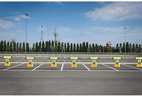 Barreiras de estacionamento de Wynwj estacionamento de estacionamento espaço espaço de estacionamento mais espesso do tipo T de estacionamento T Lock para travar a área de bloqueio de carro Bollard