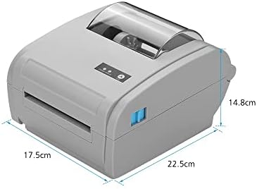 Liuyunqi Multifunction Desktop 110mm Impressora de papel térmica impressora de código de barras Impressora de rótulo de comunicação USB BT Impressora de etiqueta