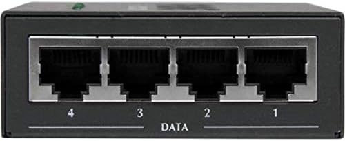Startech.com 4 port gigabit midspan - poe+ injetor - 802.3at e 802.3af - poder montável na parede sobre Ethernet Midspan