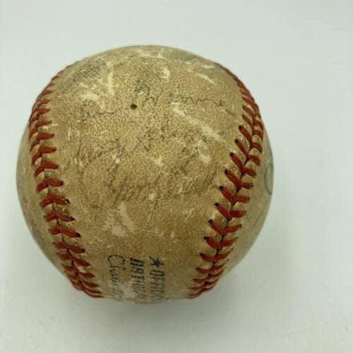 1973 A equipe de Cincinnati Reds assinou o jogo usada na Liga Nacional de beisebol JSA CoA - MLB Game Usado Baseballs usados