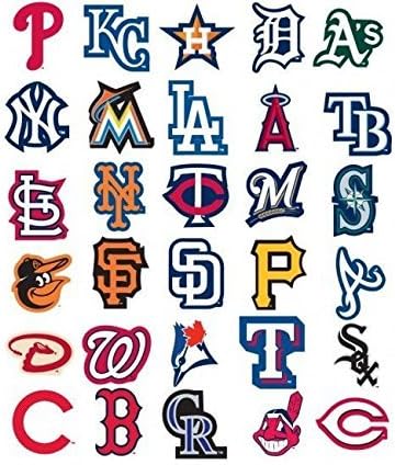 MLB 4 Los Angeles Angels Team Stickers Definir emblemas oficiais da Major League Baseball emblemas de Anaheim La California