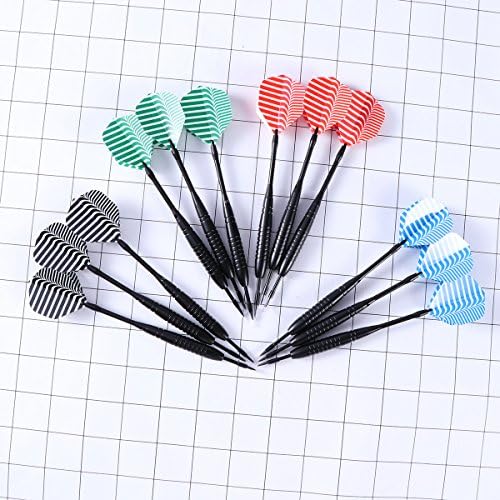 ABAODAM 16PCS TIPA DE AÇO DE AÇO VENDOS DARTS DE DARTS DE ALEIRA ANELA DE ALEXA DE ALEXA DE ALEXA DE ALEXA COMPAR