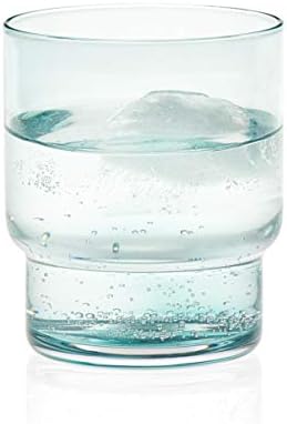 Prólogo Libbey Haze Glasses Handlown, conjunto de 6, rochas