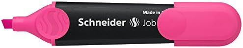 Schneider Highlighter Job Pen, recarregável, rosa