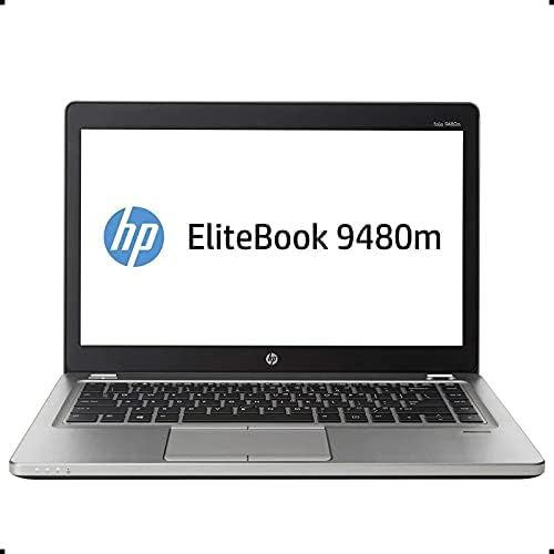HP elitebook fólio 9480m laptop comercial de 14 polegadas, Intel Core i5 4210U até 2,7 GHz, 4G DDR3L, 128G SSD, WiFi, VGA, DP, Windows 10 64 Bits Multi-Language suportes Inglês/francês/espanhol