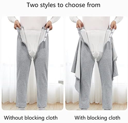 Calça de enfermagem em casa calças de galhetas abertas incontinência de cuidados com incapacidade acamada para deficiência de roupas