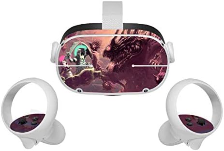 Knight Hero Oculus Quest 2 Skin VR 2 Skins Headsets and Controllers Sticker Protective Decals Acessórios