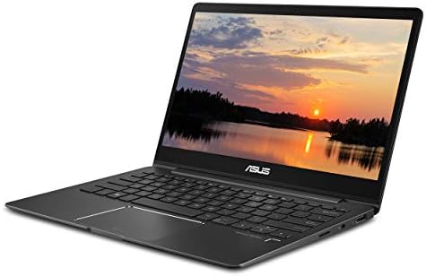 ASUS ZenBook 13 Laptop Ultra Slim, 13,3 ”FHD Wideview, 8ª geração Intel CoreI7-8565U, 8GB LPDDR3, 512 GB PCIE SSD, retroiluminado KB, impressão digital, cinza de ardósia, Windows 10, UX331FA-DB71