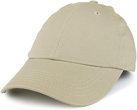 Trendy Apparel Shop Youth Small Fit Bio Washed Unstructured Cotton Baseball Cap