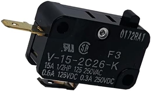 1-５PCS Japan V-15-2C26-K Switch Larmicro 2 pinos Normalmente fechado com o interruptor limite banhado a ouro-