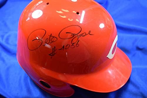 Pete Rose PSA DNA assinado em tamanho grande, pronta para capacete de rebatida autograph