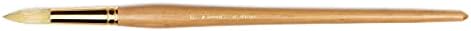 Raphael d'Artigny 358 Brush de cerdas brancas interligadas, redondo, 20