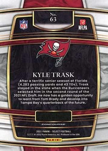 2021 Panini Select 63 Kyle Trask Concourse Tampa Bay Buccaneers RC ROOKIE NFL Futebol Card