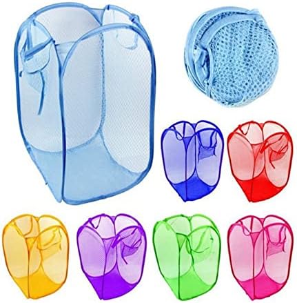 Dobrando lavanderia cesto cesto cesto desenho animado pop -up abrir roupas sujas roupas de cesta de cestas infantis de brechas
