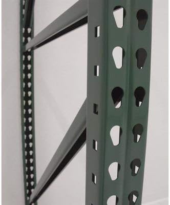 Ak Industrial Teardrop Palet Rack Frame-48in.d x 240in.h, número do modelo AK-UFI-240-48
