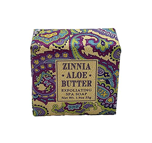 Greenwich Bay Trading Company Botânica Pacote de Coleção: Zinnia - Mini Soop Block de 2oz + Loção de Mini Mini Shear