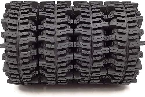 4pcs RC 1.9 Slingers de lama Pneus de altura 4,72 '' / 120mm para pneus de rastreamento de rocha 1/10 TRXXAS TRX-4 / AXIAL SCX10