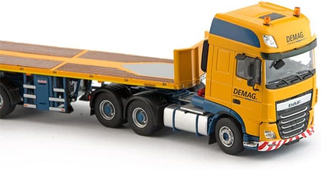 IMC para DAF SSC EURO6 6X4 com reboque de lastro de 7 eixos para Demag Limited Edition 1/50 Modelo pré-construído de caminhão