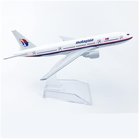 Modelos de aeronaves de 16 cm de ajuste para b777 liga de liga de liga modelo de avião boeing 777 Plug-in modelo de avião com coleta
