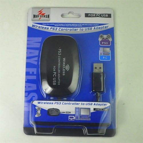 Controlador PS3 sem fio para adaptador USB