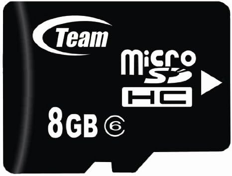 8 GB Turbo Classe 6 Card de memória microSDHC. Alta velocidade para HTC Touch 3G P4350 Pro CDMA Pro 2 T8282 Viva vem com um