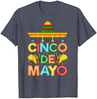 Cinco de Mayo Sombro mexicano Fiesta 5 de Mayo Viva México T-shirt