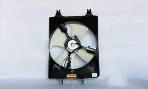TYC 610410 Montagem do ventilador de resfriamento Compatível com 1999-2004 Honda Odyssey, Black
