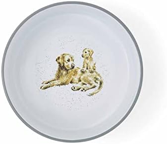 Portmeirion Home & Gifts WN4097-XL Tigela de cachorro, cerâmica, multicolorida