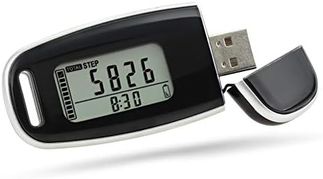 Zefs-o cocheiro do clicker-o pedômetro de detecção 3D USB é pequeno e compacto, fácil de transportar