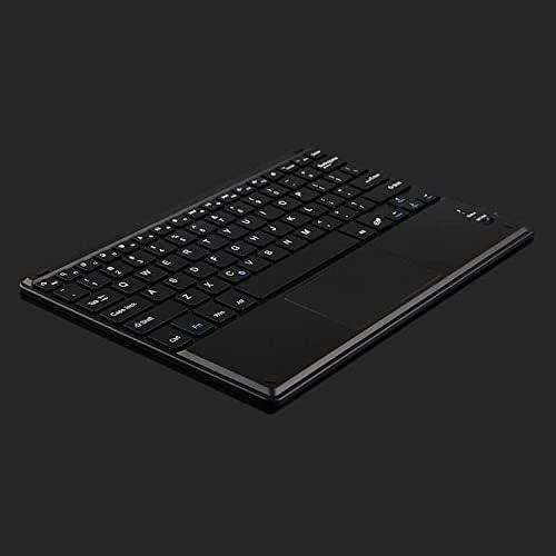 Teclado de onda de caixa compatível com o teclado Lenovo Tab M8 HD - Slimkeys Bluetooth com trackpad, teclado portátil com trackpad