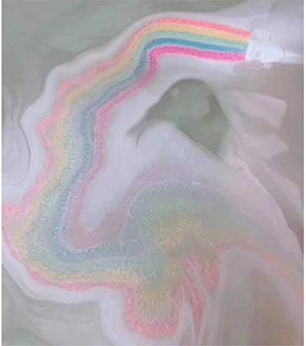 Bolha da pele Bubble arco-íris banho de banho de banho de sabão Bola de massagem Handmade Banheiro Produtos de cozinha toalhas