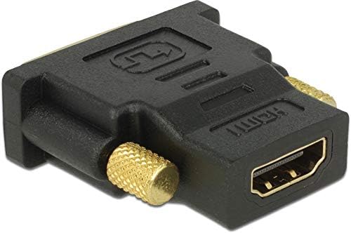 Adaptador de vídeo Delock - Vídeo digital masculino de 1 x DVI -D