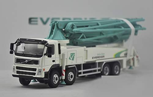 Para Everdigm ECP52CX para Han Yu 52m para caminhão de bomba de concreto Volvo 1/50 Modelo de Diecast Caminhão acabado