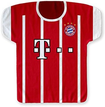 Big Time Jersey JTP1S-02-ST71 Toalha em forma de camisa Bayern de Munique, vermelho, tamanho único