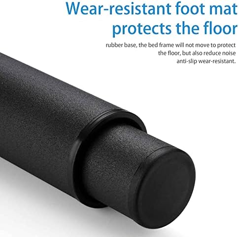 1000 lbs lbs ajustáveis ​​na cama de metal suporta pernas, ripas centrais pesadas suportam a perna para peças de substituição
