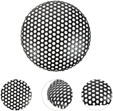 Eringogo 10pcs MSH Microfone Grilles Mic Grade Substituição Metal Grille Grille Mic Mel Mesh Grilha Bola Cabeça Micro Sem Cordamento