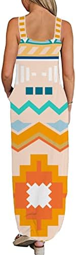 PEJOCK MULHERES BOHEMIAN MAXI Moda Casual Casual de Geral de Gosco