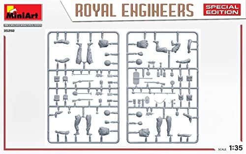 Miniart min35292 1: 35 engenheiros-royal, cor moldada