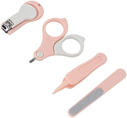 Kit de manicure para bebês, arquivo de unhas de bebê seguro refine fofo para crianças pequenas para internos