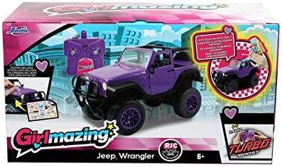 Jada Toys Girlmazing Jeep R/C Veículo, roxo