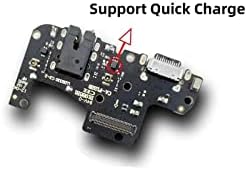 Nunlks para Motorola Moto G Stylus 2022 4G Conector de carregamento Substituição USB Carregador PCB Placa Dock Flex